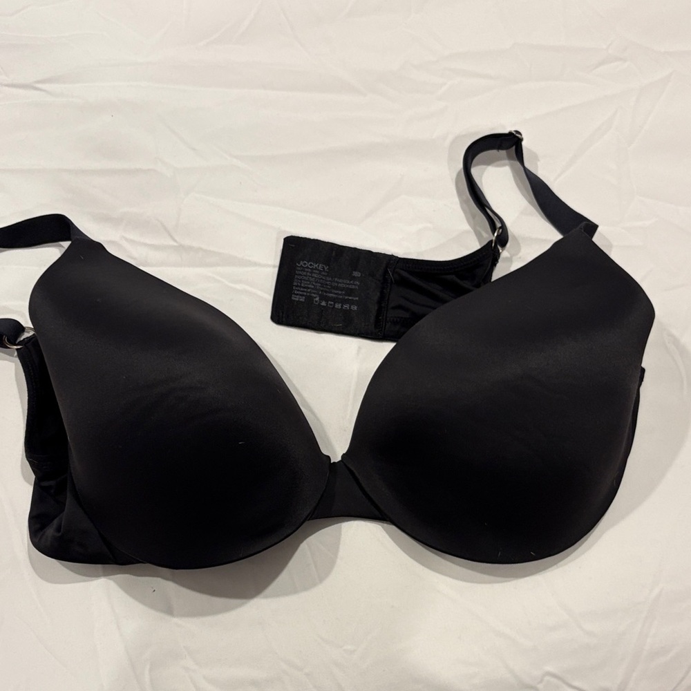 Jockey Women's Sleek Black Bra